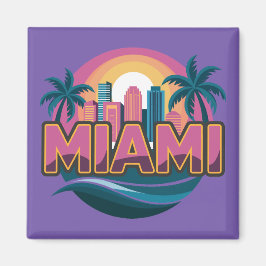 Miami Florida United Stater Magnet