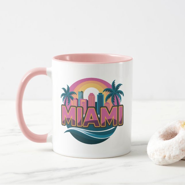 Miami Florida United Stater Mugg (Med munk)