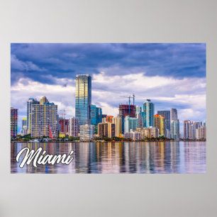 Miami, Florida, United Stater Poster