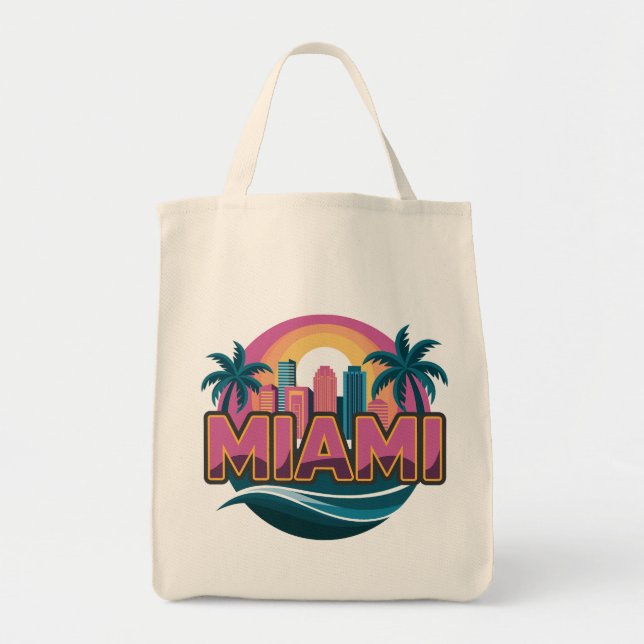 Miami Florida United Stater Tygkasse (Framsidan)