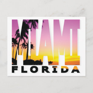 Miami, Florida Vykort
