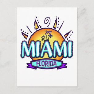 Miami, Florida Vykort