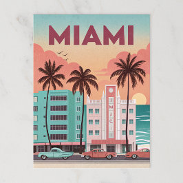 Miami, Florida Vykort