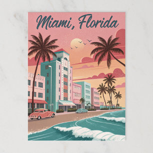 Miami, Florida Vykort