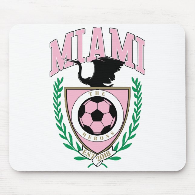 Miami fotboll Varsity stil  Musmatta (Framsidan)