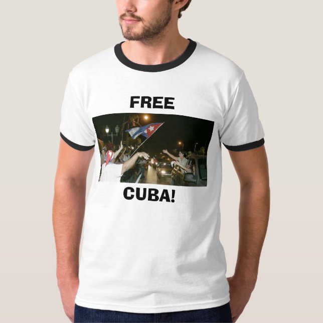 Miami FRIGÖR, KUBAN! T-shirt (Framsida)