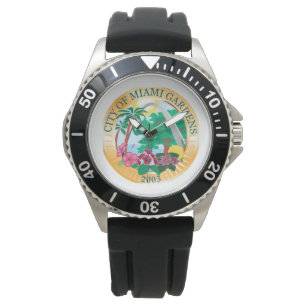 Miami Gardens (Florida) City Seal Armbandsur