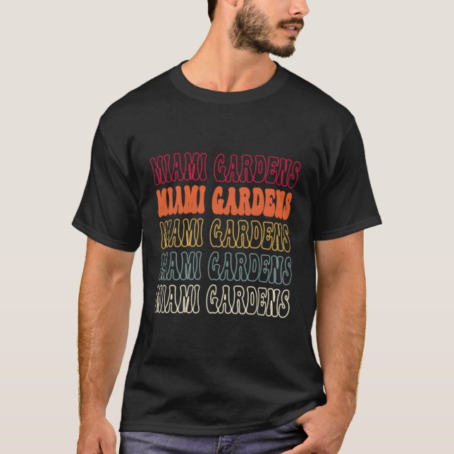 Miami Gardens T Shirt (Framsida)