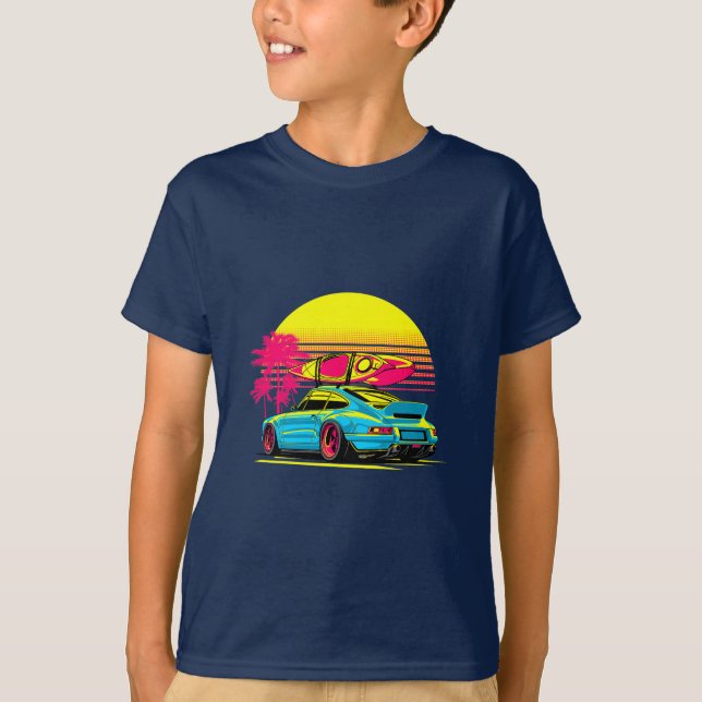 MIAMI GT SOMMER VIBES T SHIRT (Framsida)