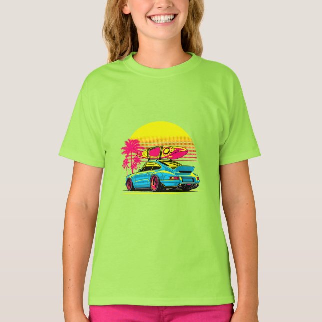 MIAMI GT SOMMER VIBES T SHIRT (Framsida)