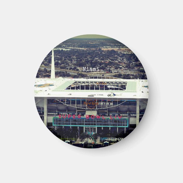 Miami Hardrock Stadium Magnet (Framsidan)