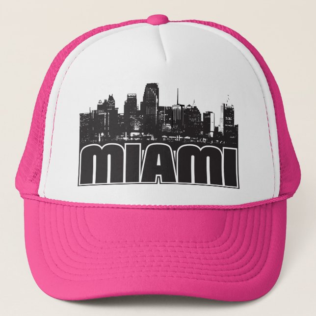 Miami horisont truckerkeps (Framsida)