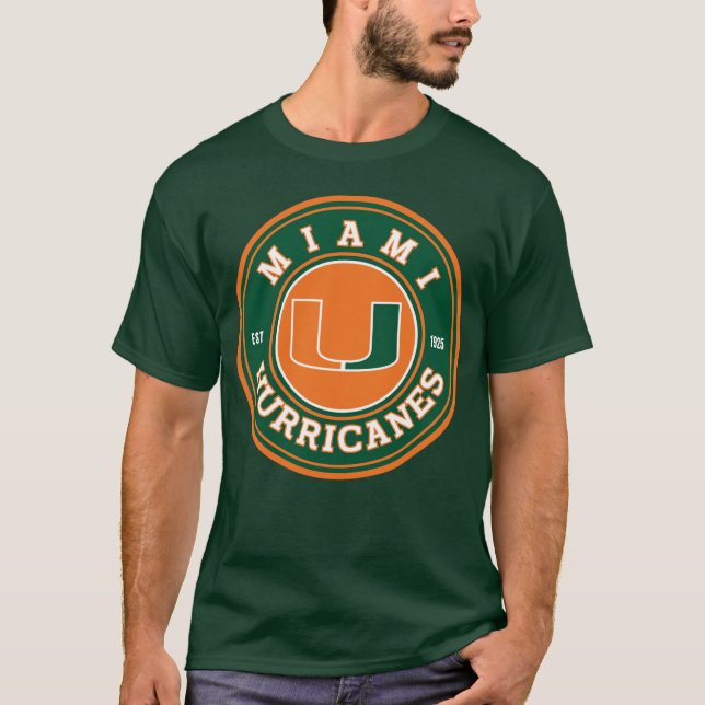 Miami hurricanes 1925 vector boy t shirt (Framsida)