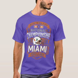 Miami Hurricanes CFP National Championship 2026 bo T Shirt
