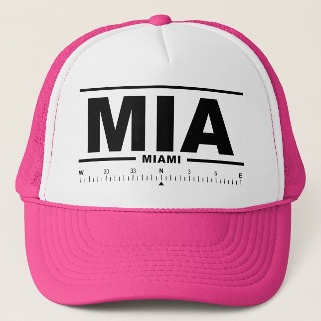 Miami International Airport MIA Keps (Framsida)