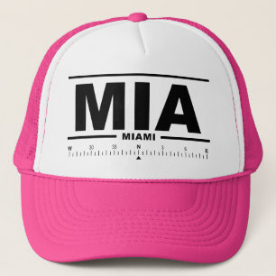 Miami Internationell flygplats MIA Keps