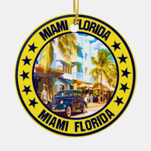 Miami Julgransprydnad Keramik