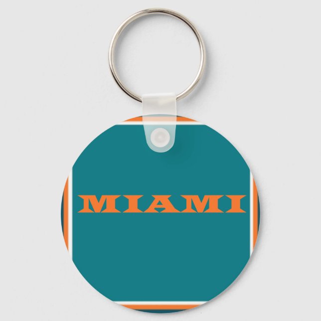 Miami Keychain Nyckelring (Framsida)