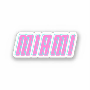 Miami Klistermärken