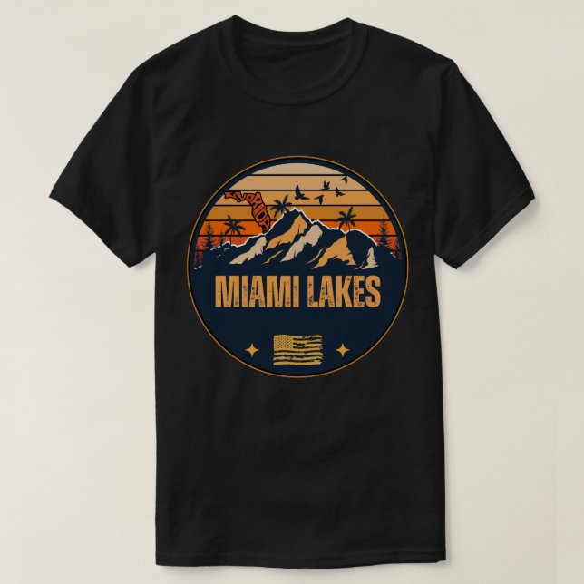 Miami Lakes, Florida  T Shirt (Design framsida)