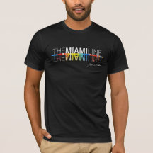 Miami Line, Rockne Krebs T-Shirt Manar Svarta