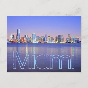 Miami, Magic City i gryningen Vykort