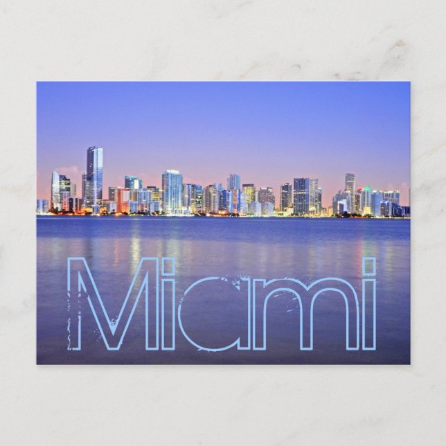 Miami, Magic City i gryningen Vykort (Framsida)