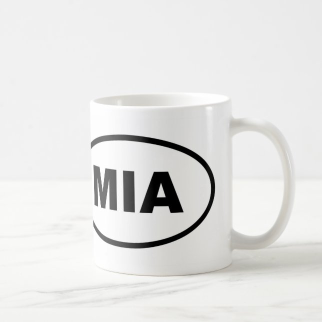 Miami MIA oval Kaffemugg (Höger)