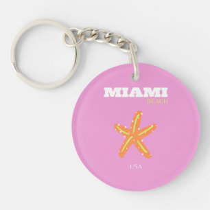 Miami, Miami Beach, Florida, Preppy, Rosa, Orange