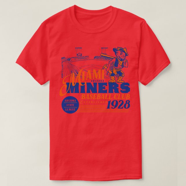 Miami Miners T Shirt (Design framsida)
