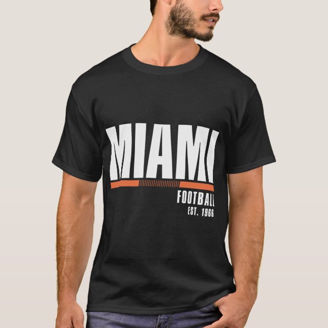 Miami National Football 2023 girl T Shirt (Framsida)