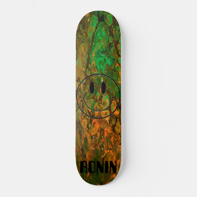 Miami Nice RONIN BRAND Skateboard Deck (Framsida)
