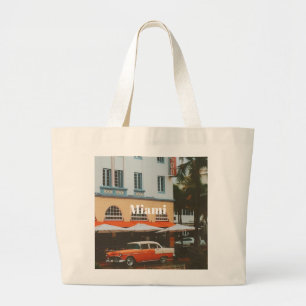 Miami Ocean Drive Resa Souvenir Jumbo Tygkasse