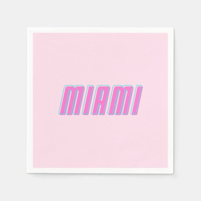 Miami Pappersservett (Framsidan)
