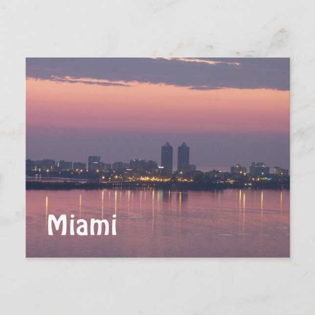 Miami Postcard Vykort (Framsida)