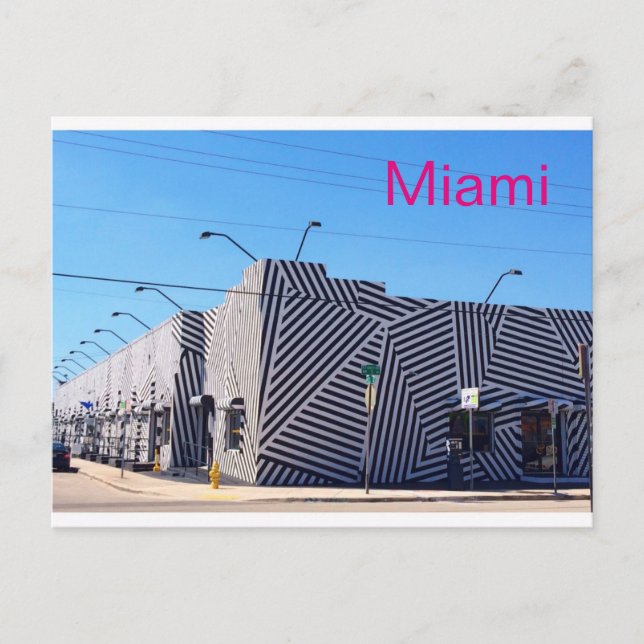 Miami Postcard Vykort (Framsida)