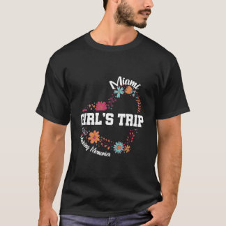 Miami-resa 2023 Skapa Minnen Blomma T Shirt