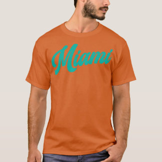 Miami Retro Miami Dolphins T Shirt