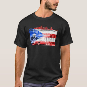 Miami Rican Boricua Miami Dade County Puerto Rico T Shirt