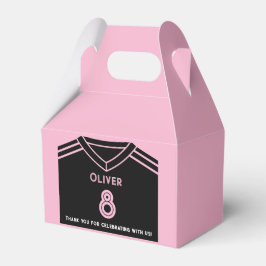 Miami Rosa och svart Ocer Party Birthday Presentaskar