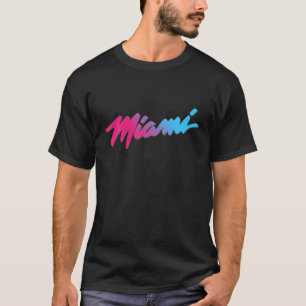 Miami Script T Shirt