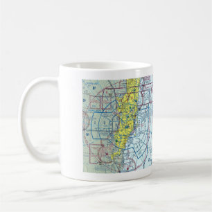 Miami Sectional Chart Kaffemugg