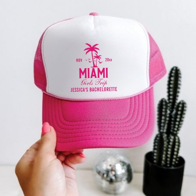 Miami Sistutresa Weekend Flicksemester Truckerhatt Keps (Skapare uppladdad)