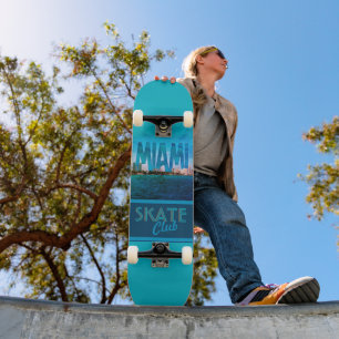 Miami Skate Klubb Mini Skateboard Bräda 18,5 Cm