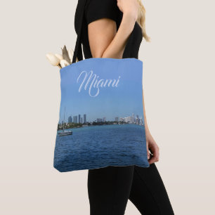 Miami Skyline (anpassade) Tygkasse