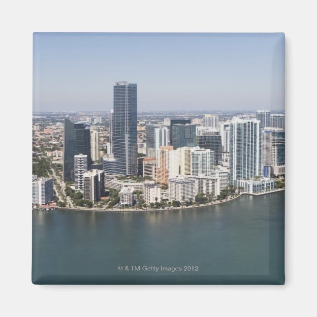 Miami Skyline Magnet (Framsidan)