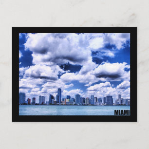 Miami Skyline - vykort