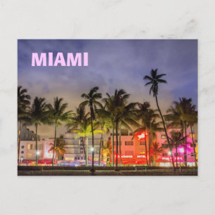 MIAMI SKYLINE VYKORT