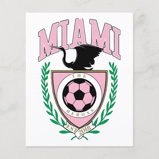 Miami Soccer Varsity Stil (Framsida)