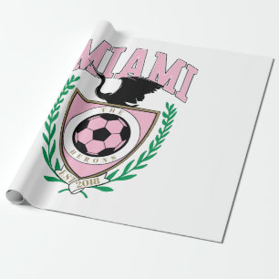 Miami Soccer Varsity Stil Presentpapper